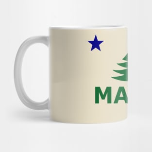 Maine flag Mug